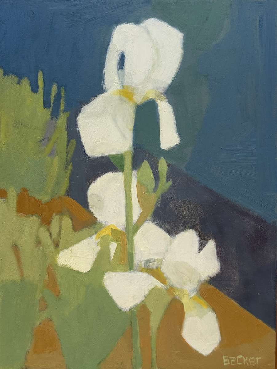 White Iris by Anne Becker, Image 1.