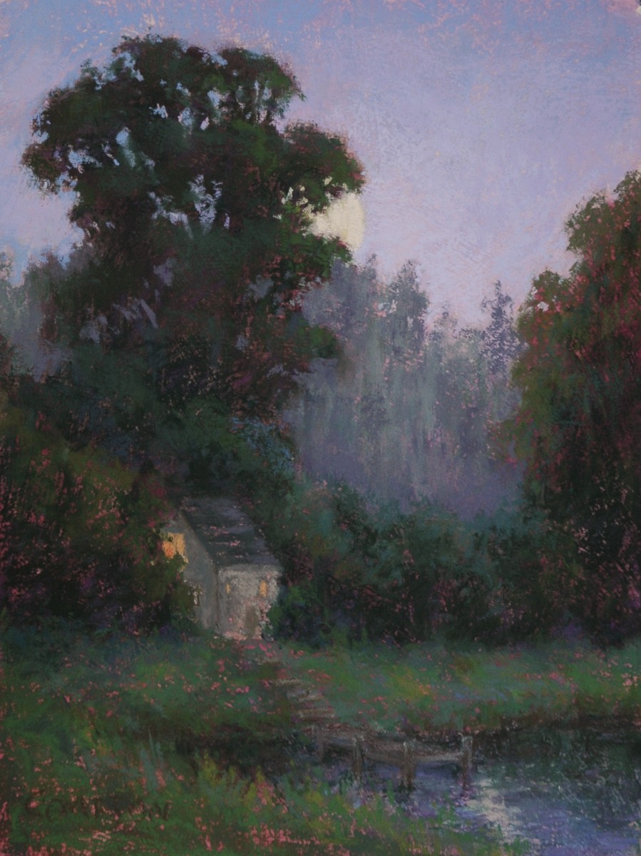 Summer Moonrise by eden compton, Image 1.