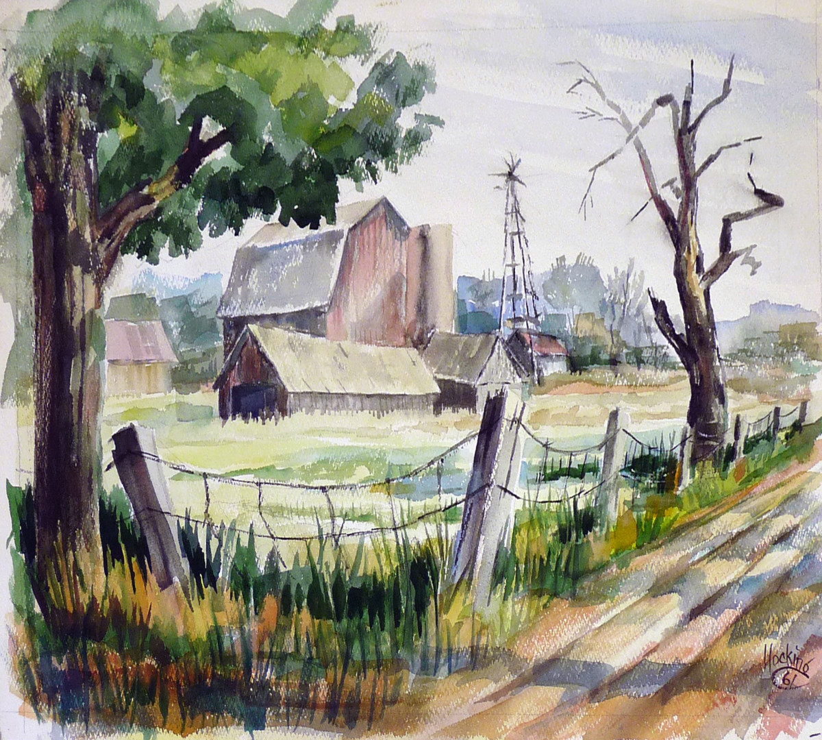 Country Corner by Roy Hocking 