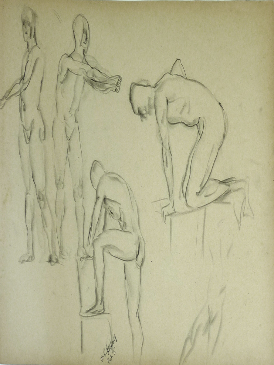 Untitled #1460, from Sketch Book I by Roy Hocking 