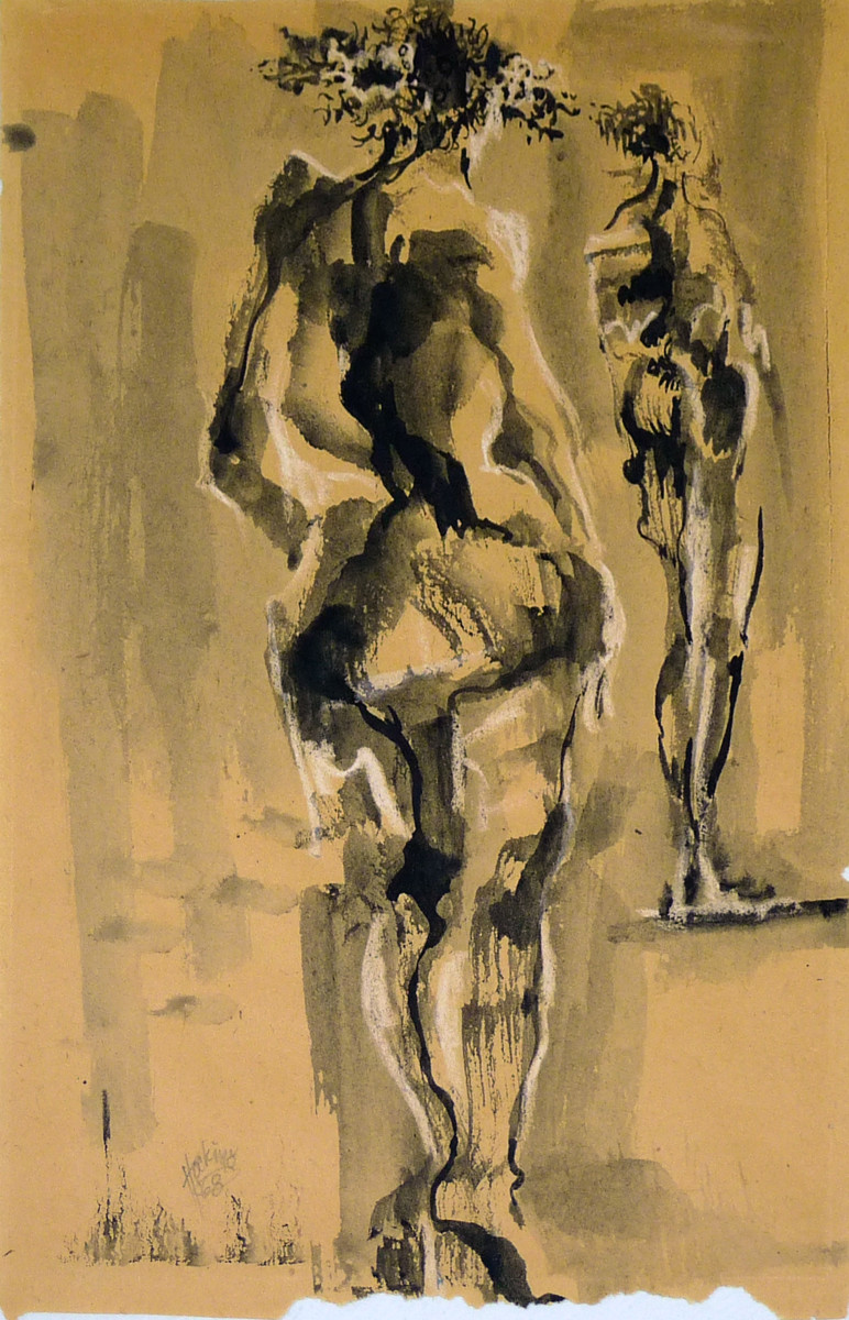 Two Figures by Roy Hocking 