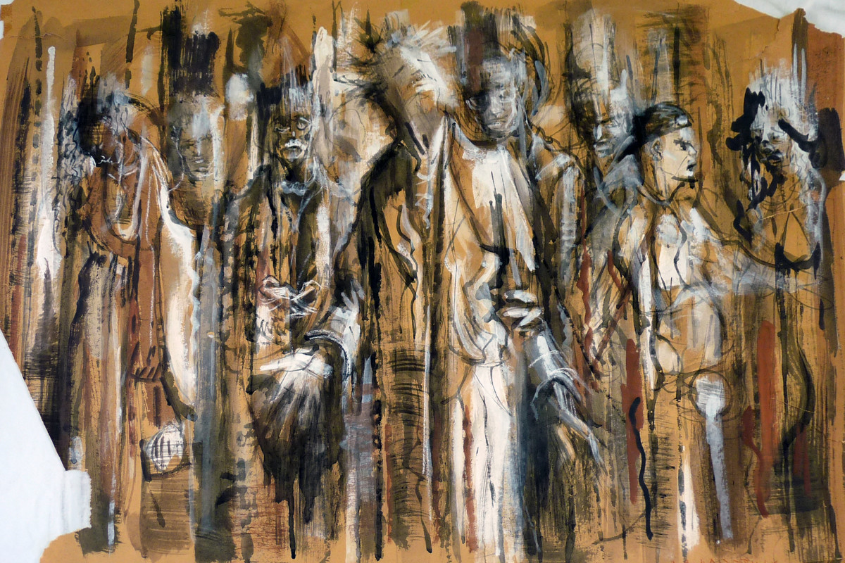 AA Meeting by Roy Hocking 