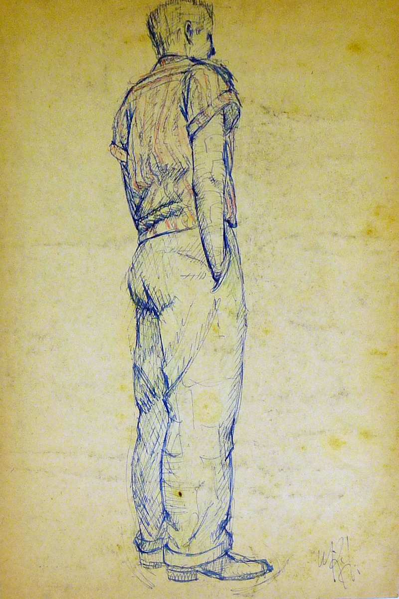 Untitled #1963 by Roy Hocking, Image 2.