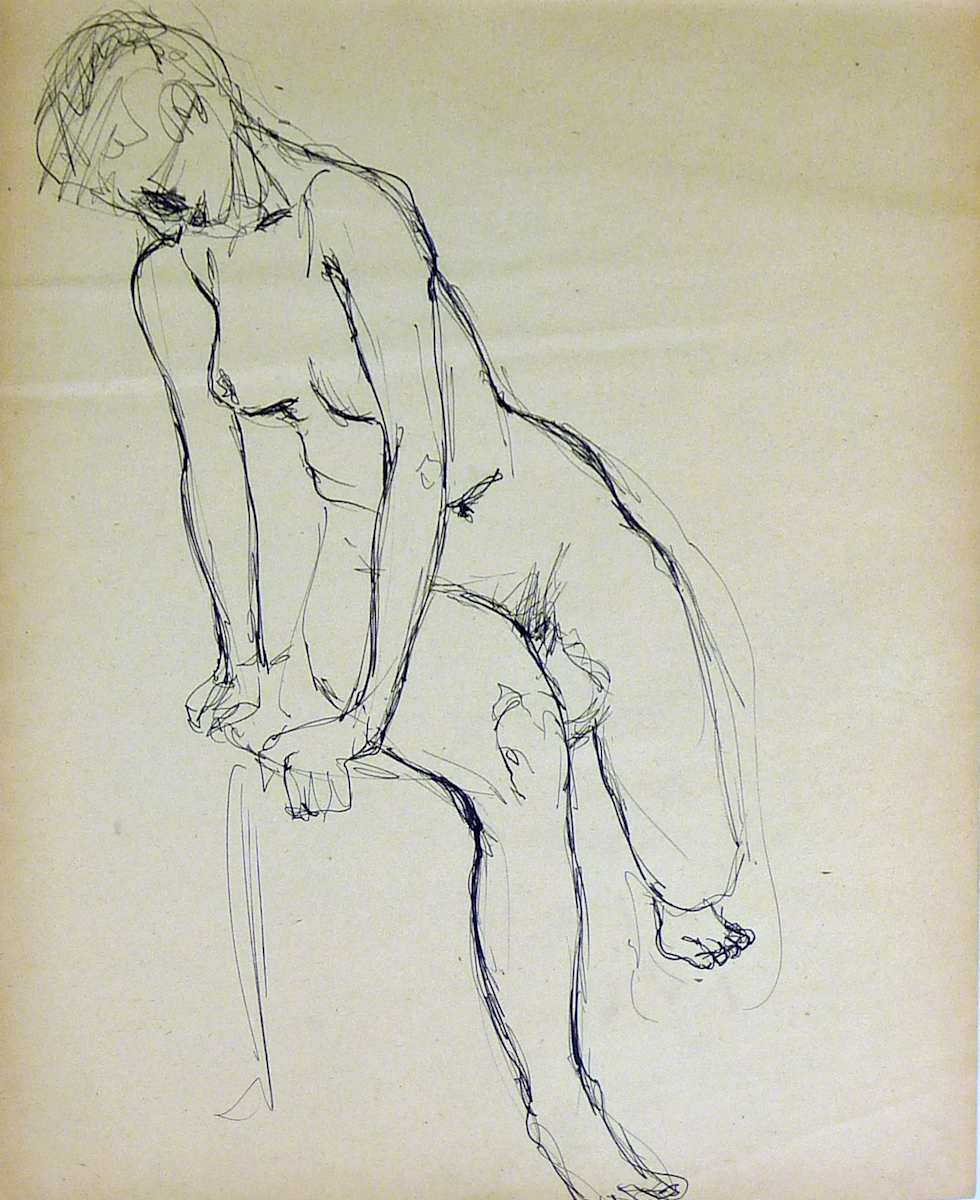 Untitled #2120, from Sketch Book Roy + Vic by Roy Hocking, Image 1.