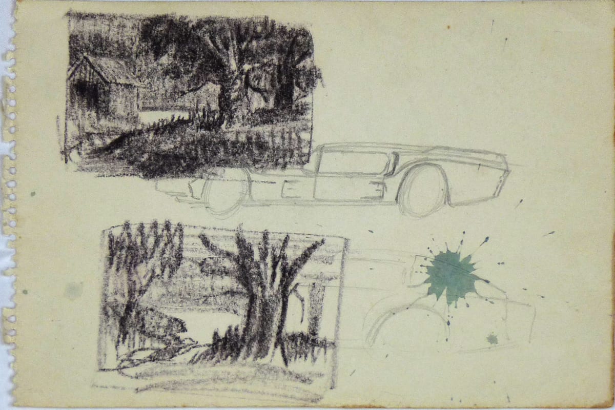 Untitled #3028, from "The Spiral Sketch Book No. 894" by Roy Hocking 