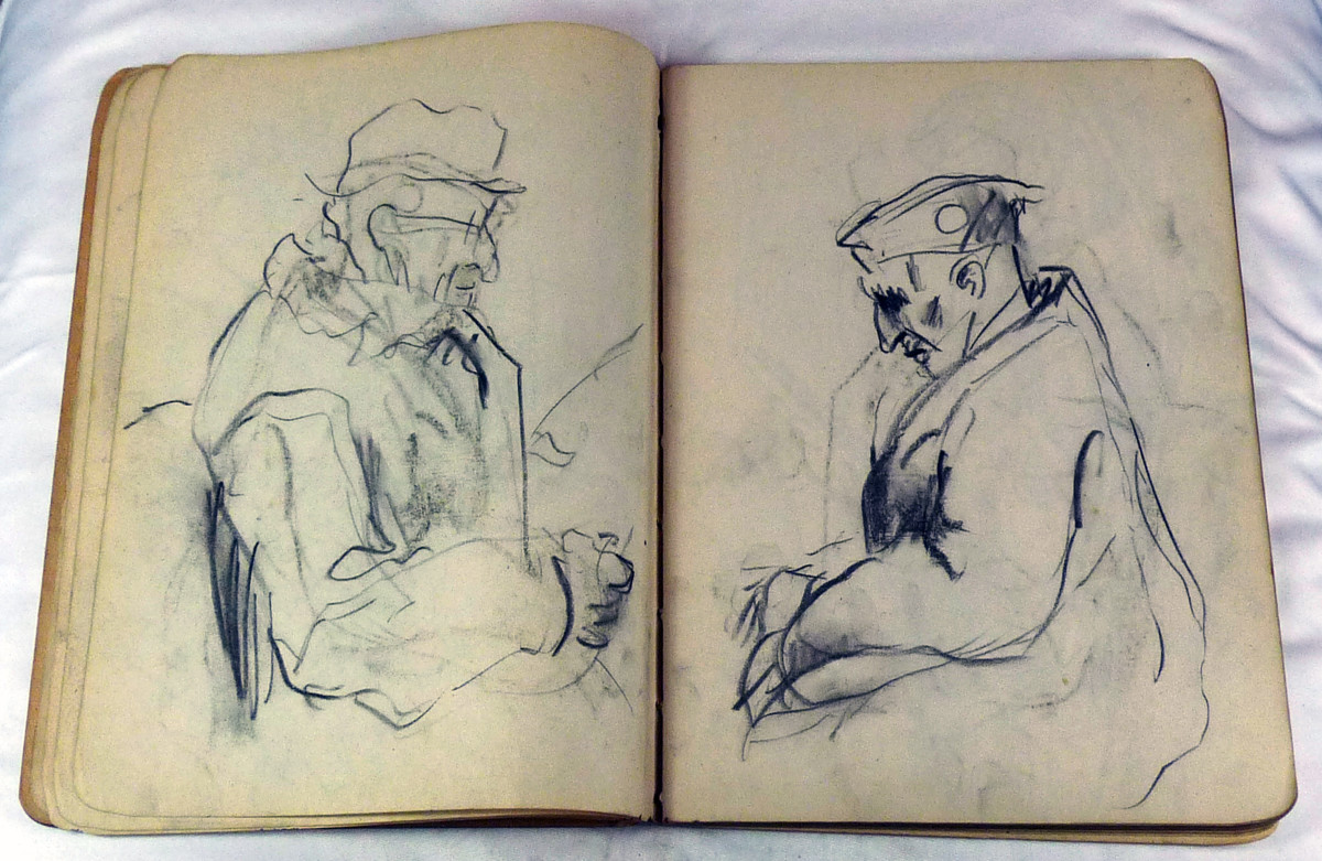 Page 9 & 10, from "Journal #4" by Roy Hocking 