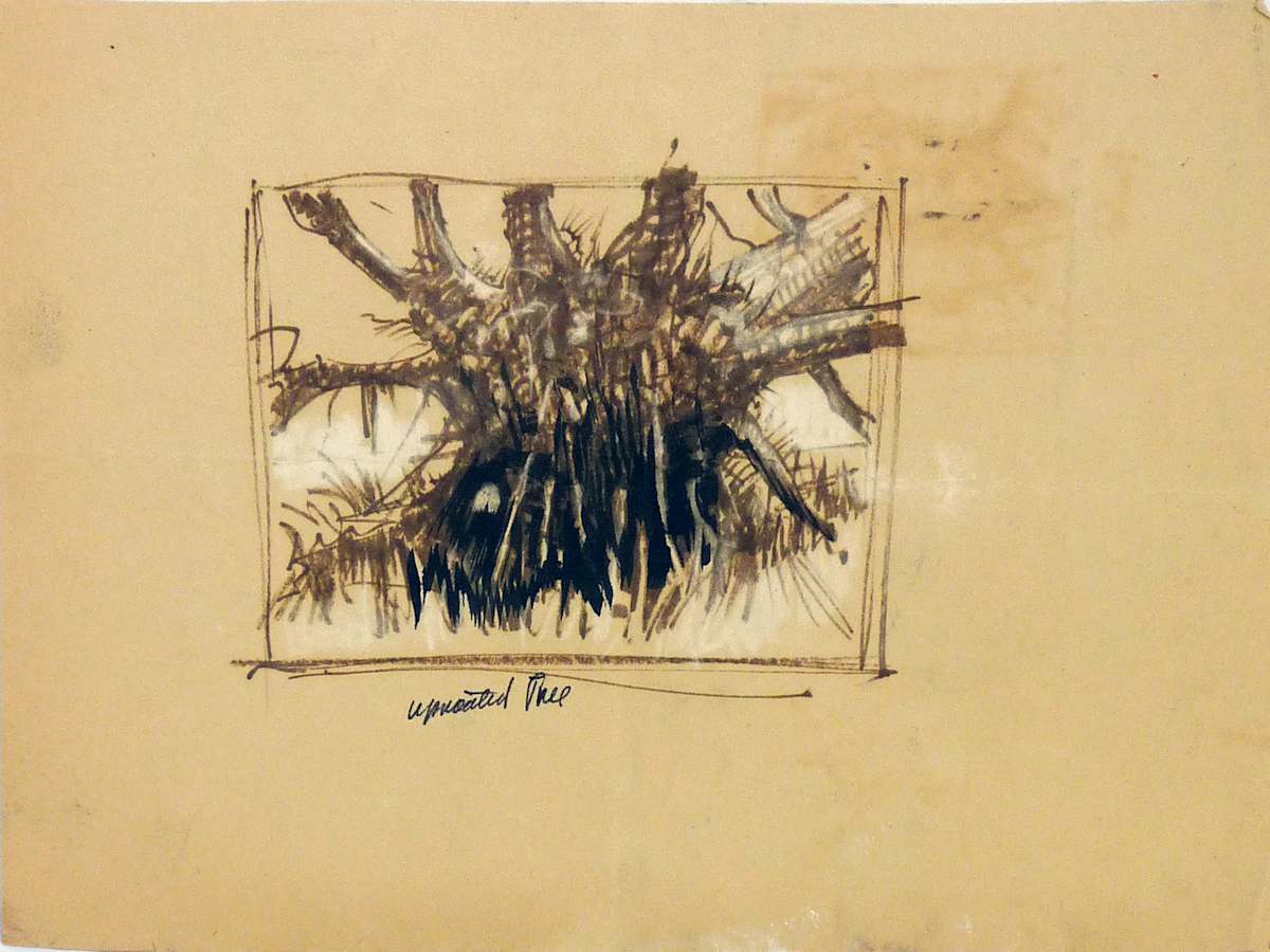 Uprooted Tree by Roy Hocking, Image 1.