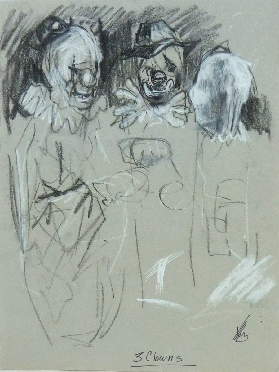 Three Clowns by Roy Hocking 