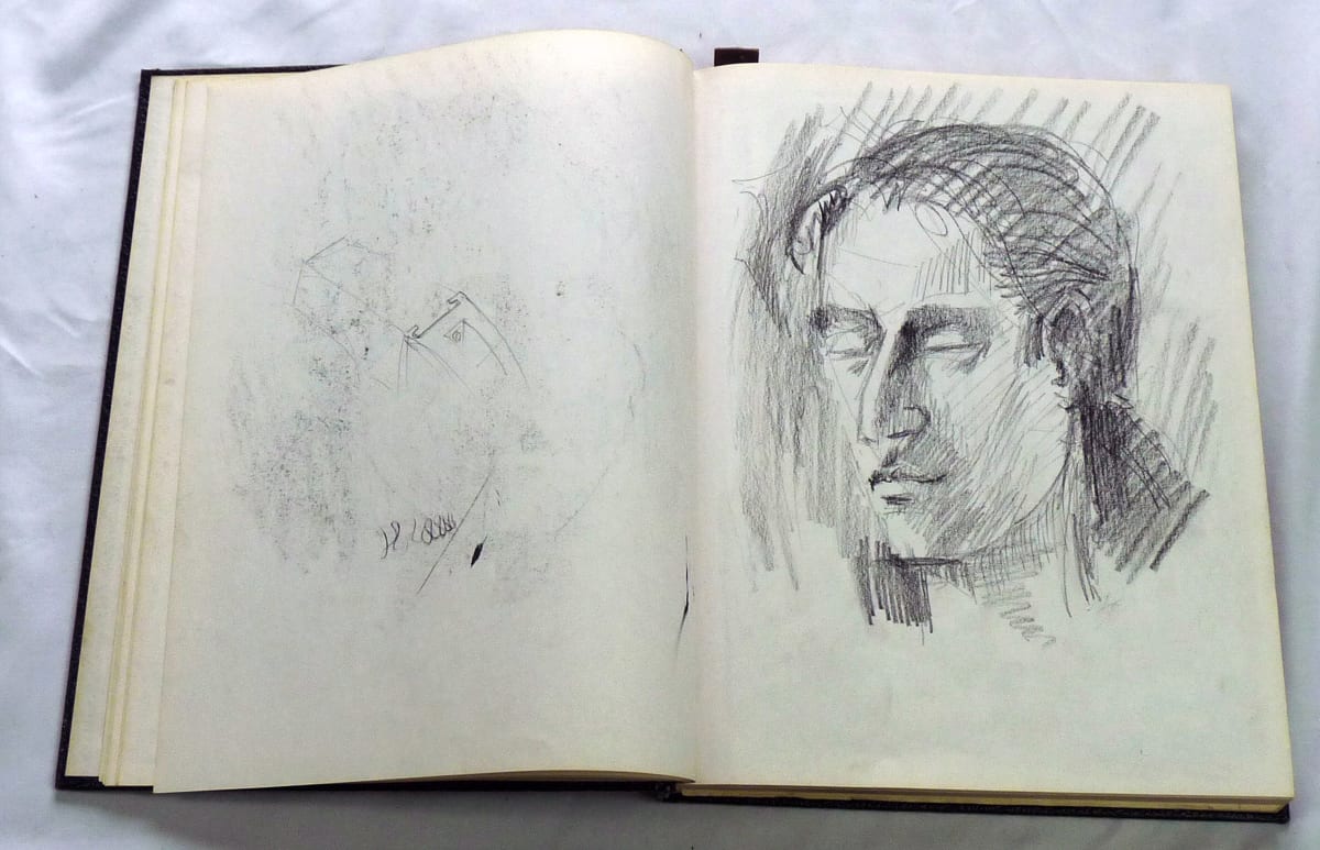 Page 15-16, from "Sketch Book #5111" by Roy Hocking 