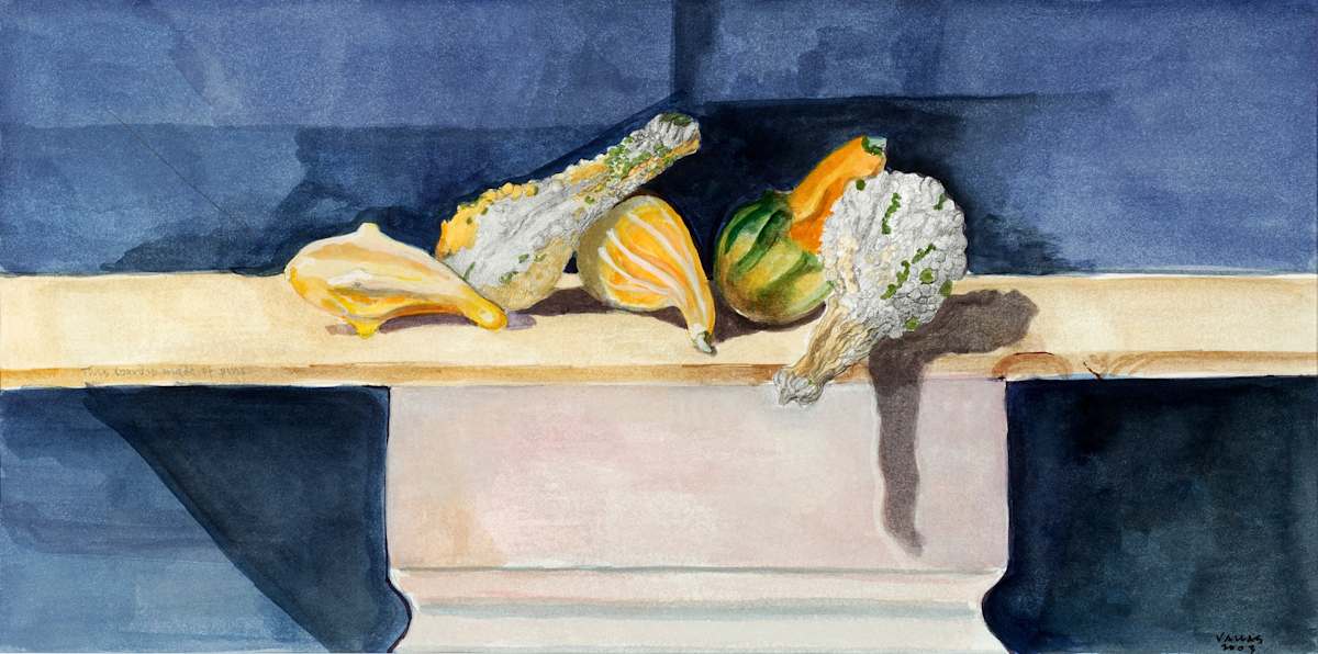 5 Reclining Gourds by Dean Vallas, Image 1.