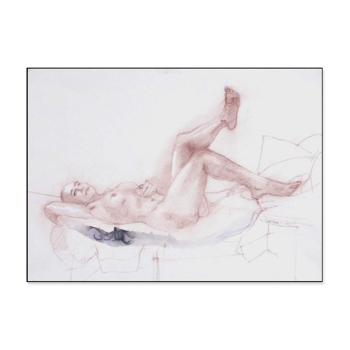 Reclining Nude #39 by Dean Vallas, Image 1.