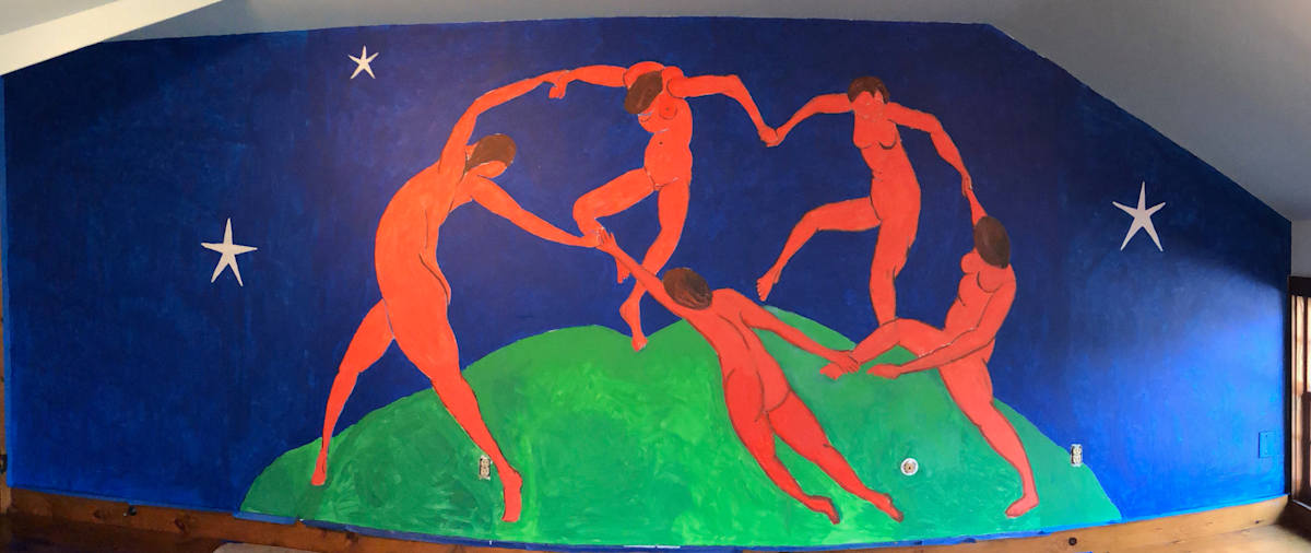 The Dances Mural by Dean Vallas, Image 1.