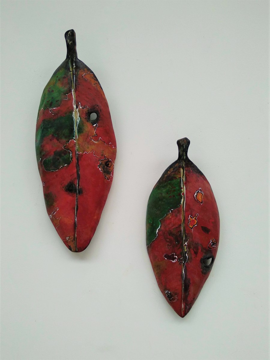 Pohutukawa Pair . . (17002) by Liz McAuliffe 