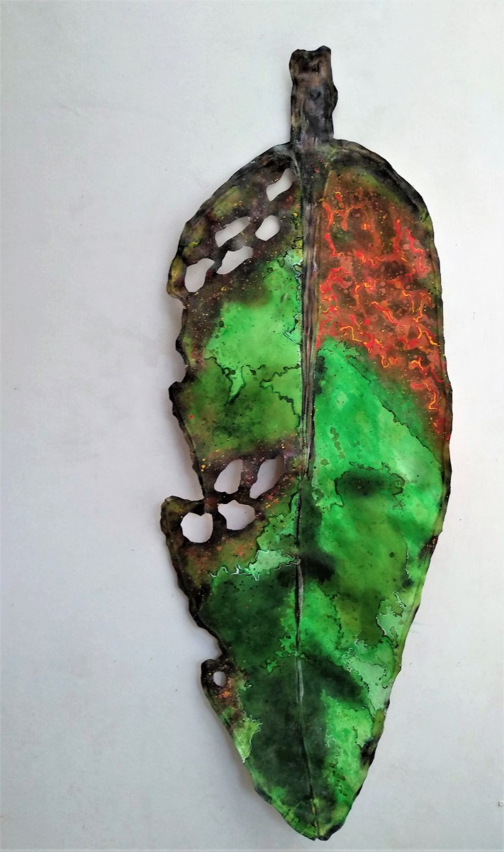 Archetypal Leaf .. 17184 by Liz McAuliffe 