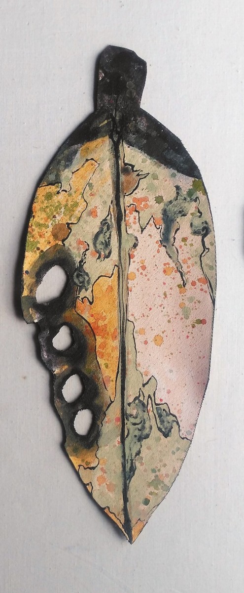 Pohutukawa Leaf . 298 by Liz McAuliffe 