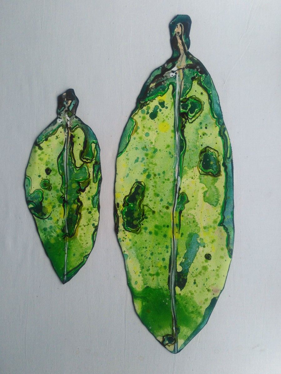 Pohutukawa Pair . 041 by Liz McAuliffe 