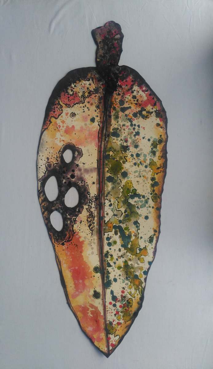 Pohutukawa Leaf . 167 by Liz McAuliffe, Image 1.