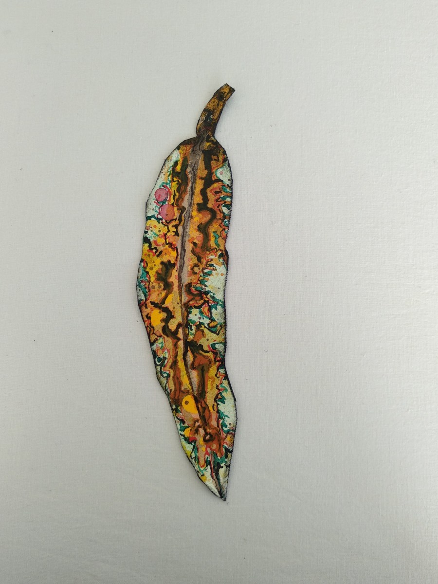 Gum Leaf - Little .. (19215) by Liz McAuliffe 