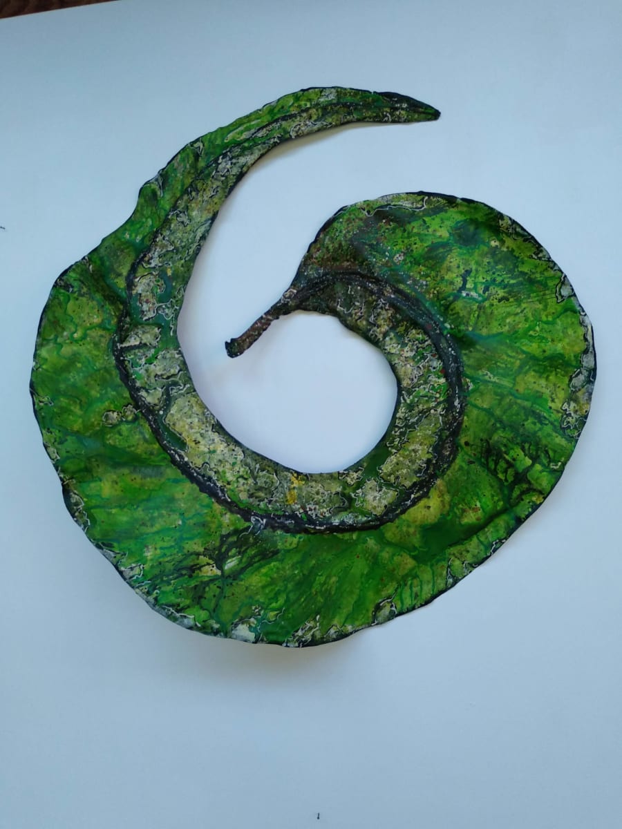 Round Gum Leaf ..  (19478) by Liz McAuliffe, Image 2.