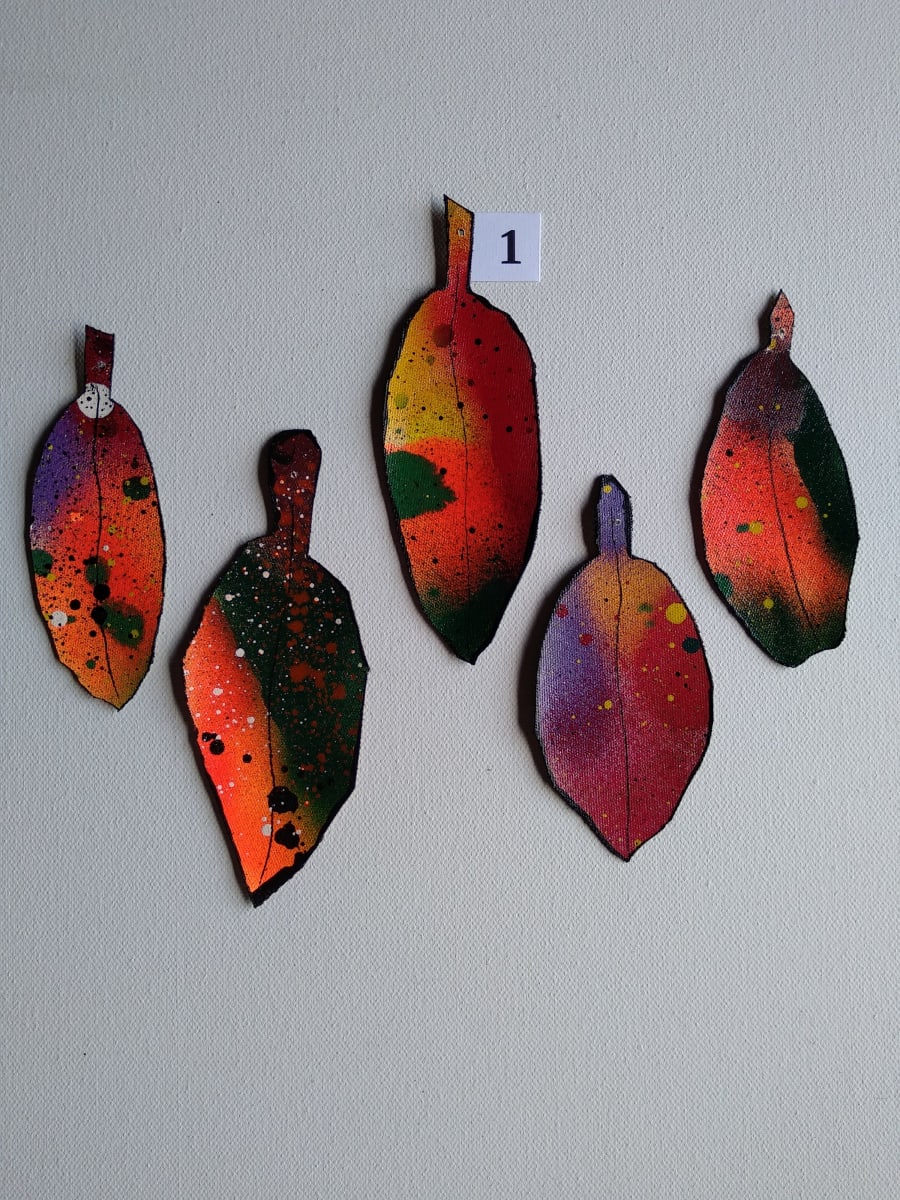 Spray Drift Set 1. .. ( 24183 - 24187) by Liz McAuliffe 
