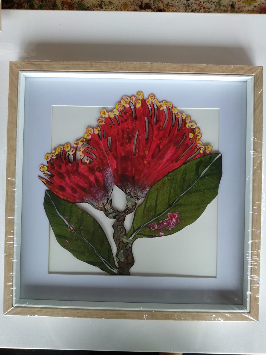 Framed Pohutukawa .. (20430) 