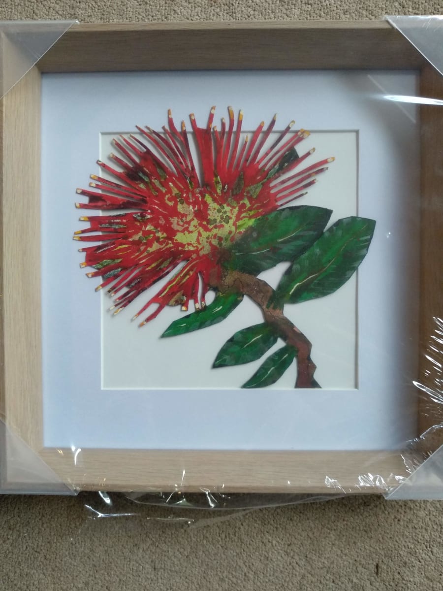 Framed Pohutukawa .. (21188) 