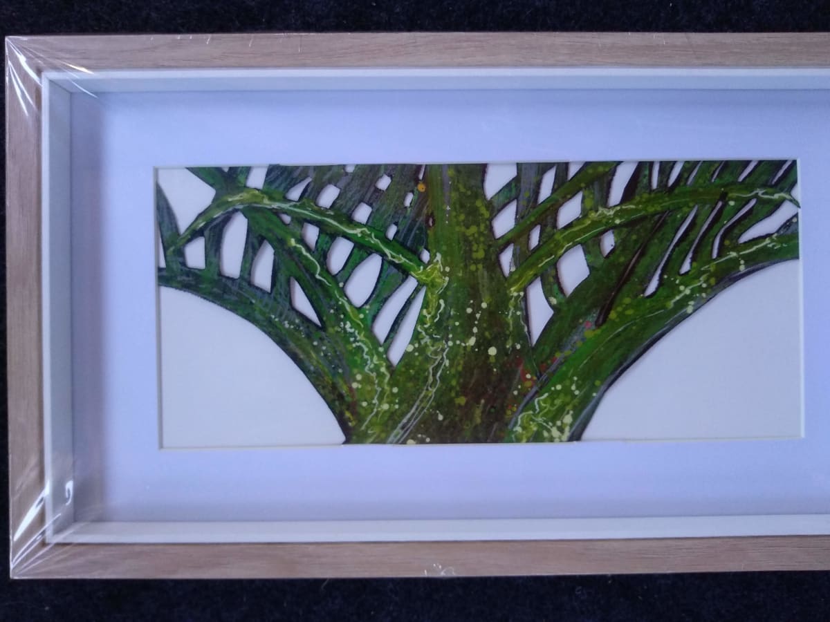 Framed Nature - Nikau ... (21437) by Liz McAuliffe 