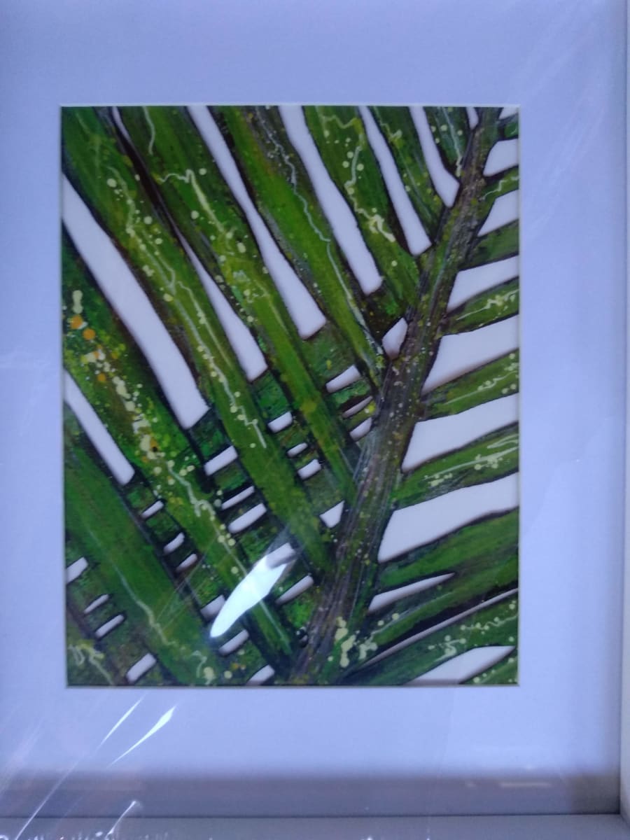 Framed Nature - Nikau .. (21439) by Liz McAuliffe, Image 1.