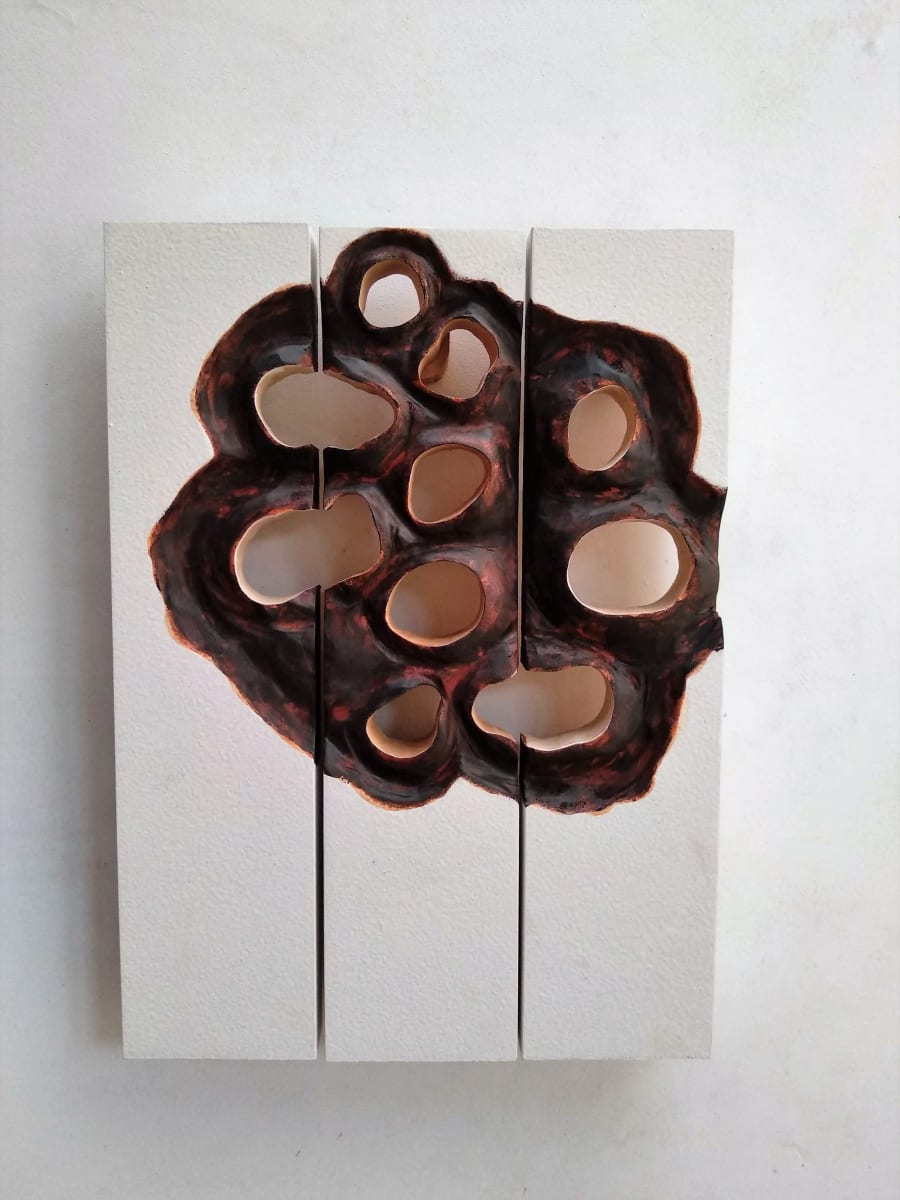 Lotus Panel .. (18369) by Liz McAuliffe, Image 2.