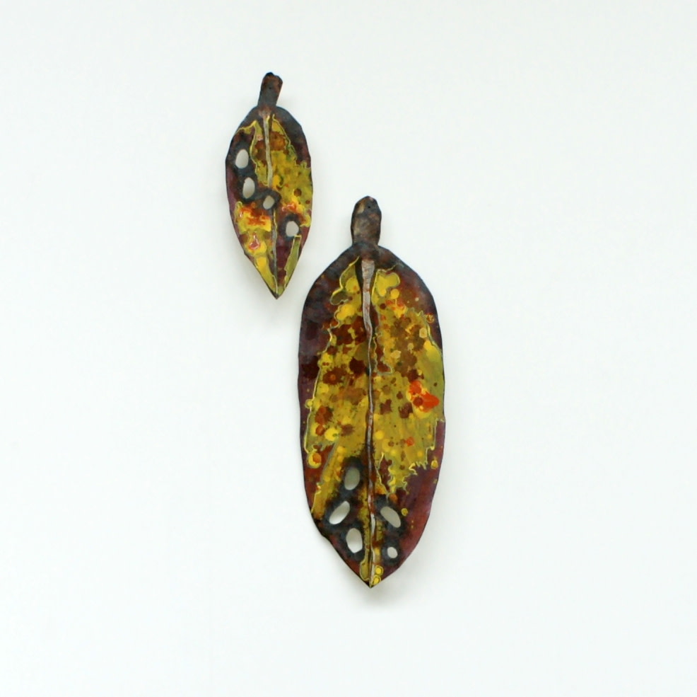 Pohutukawa Pair . 095 by Liz McAuliffe 
