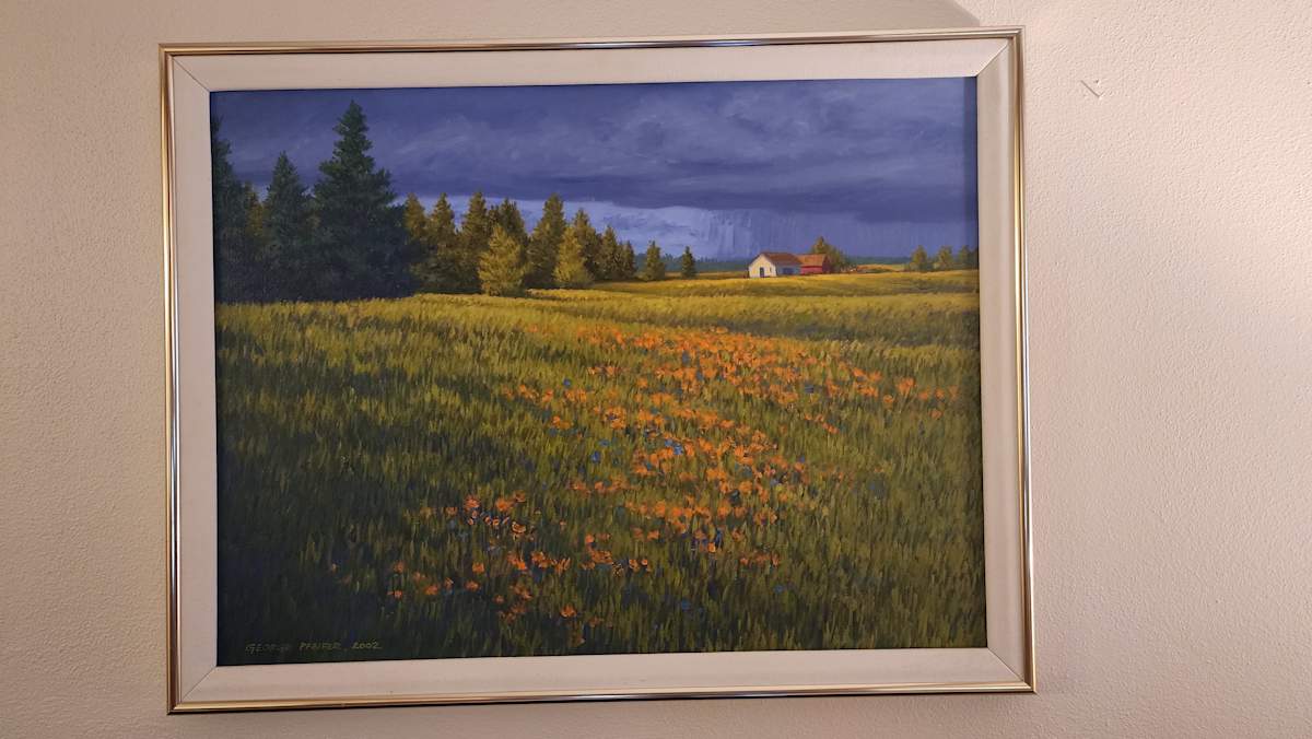 Spring Storm by George Pfeifer 