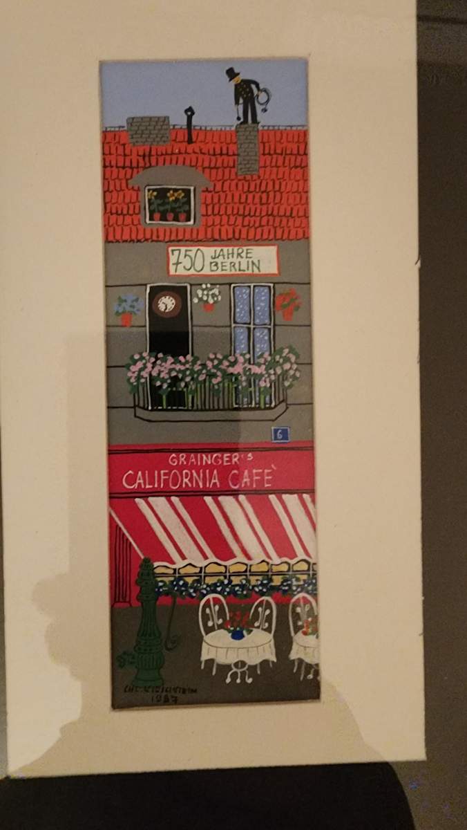 California Cafe by Charlotte Kirschstein 