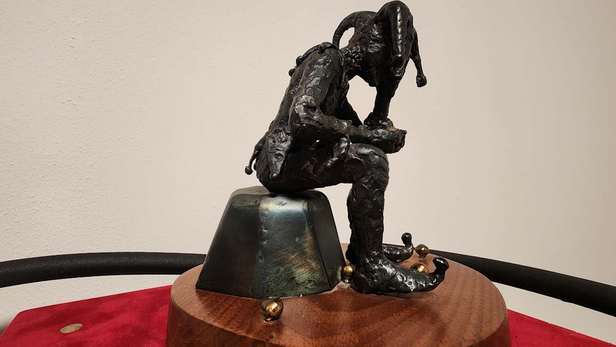 Contemplating Jester by Terence Larson, Image 1.