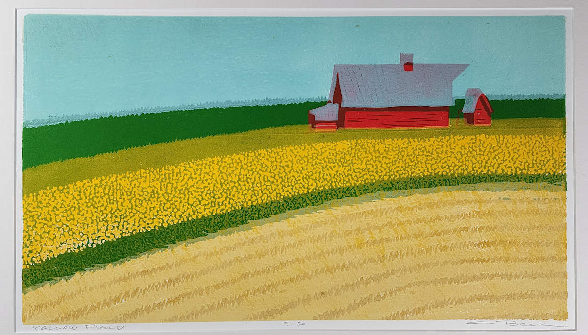 Yellow Field by Charles Beck, Image 1.