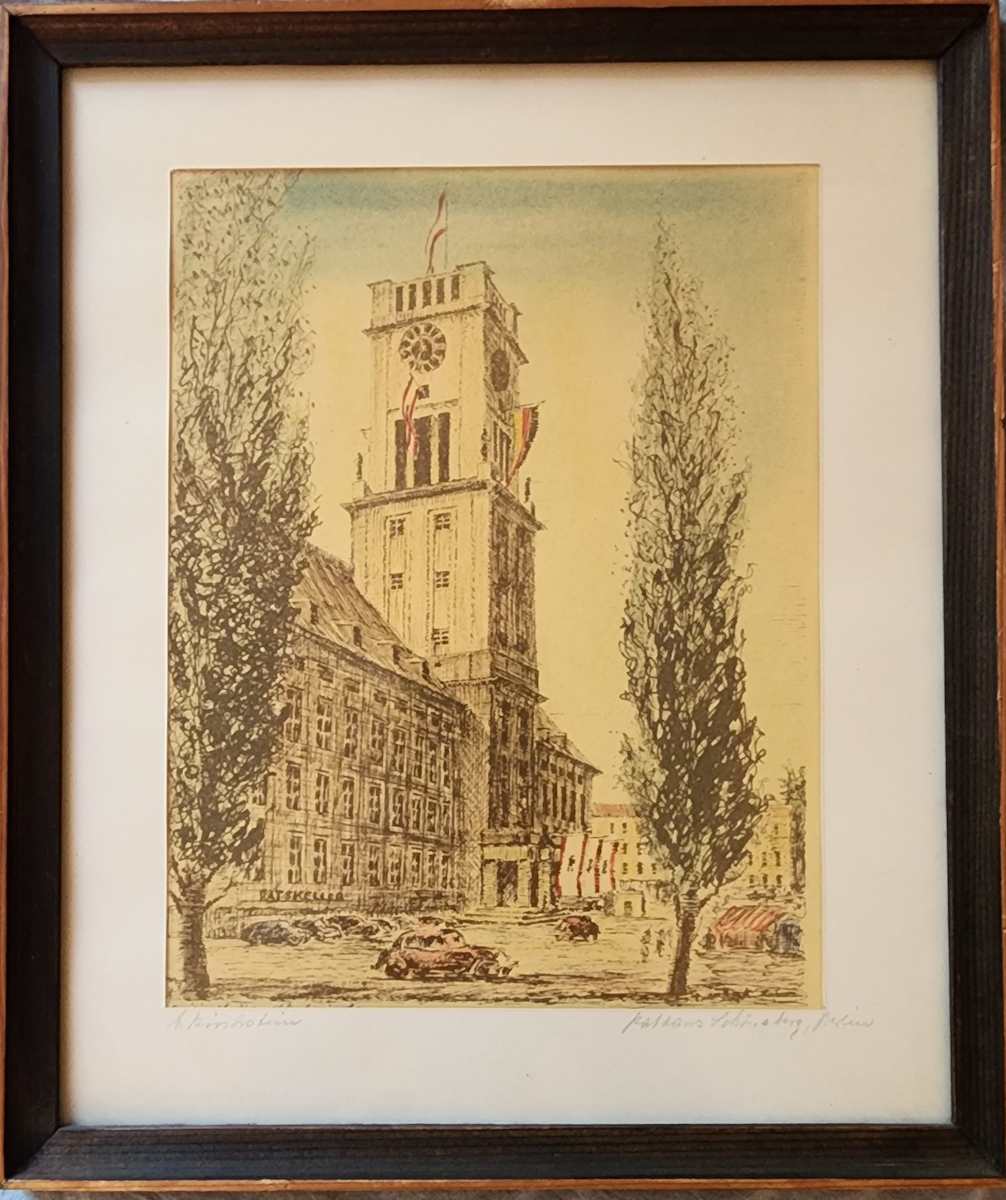 Rathaus Schöneberg, Berlin by Erhard Kirschstein 
