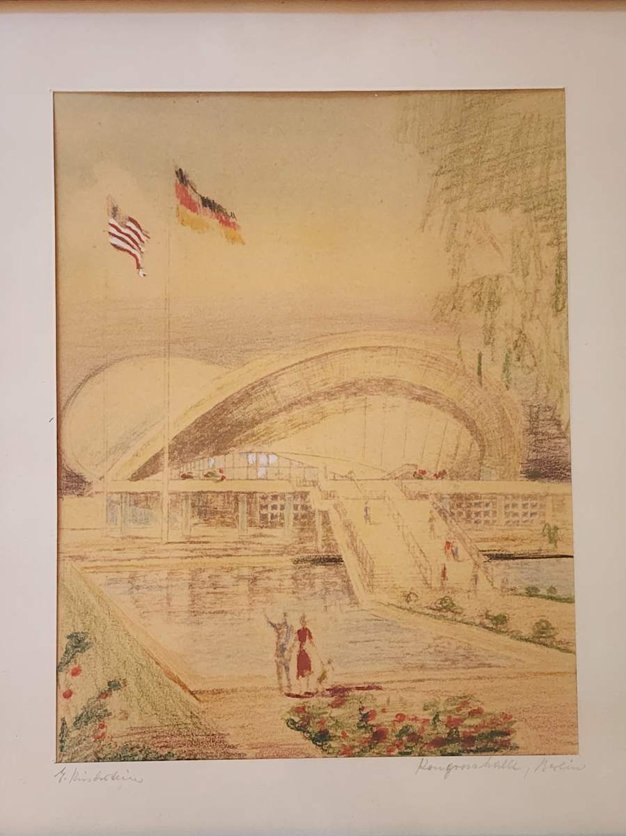 Kongresshalle, Berlin by Erhard Kirschstein 