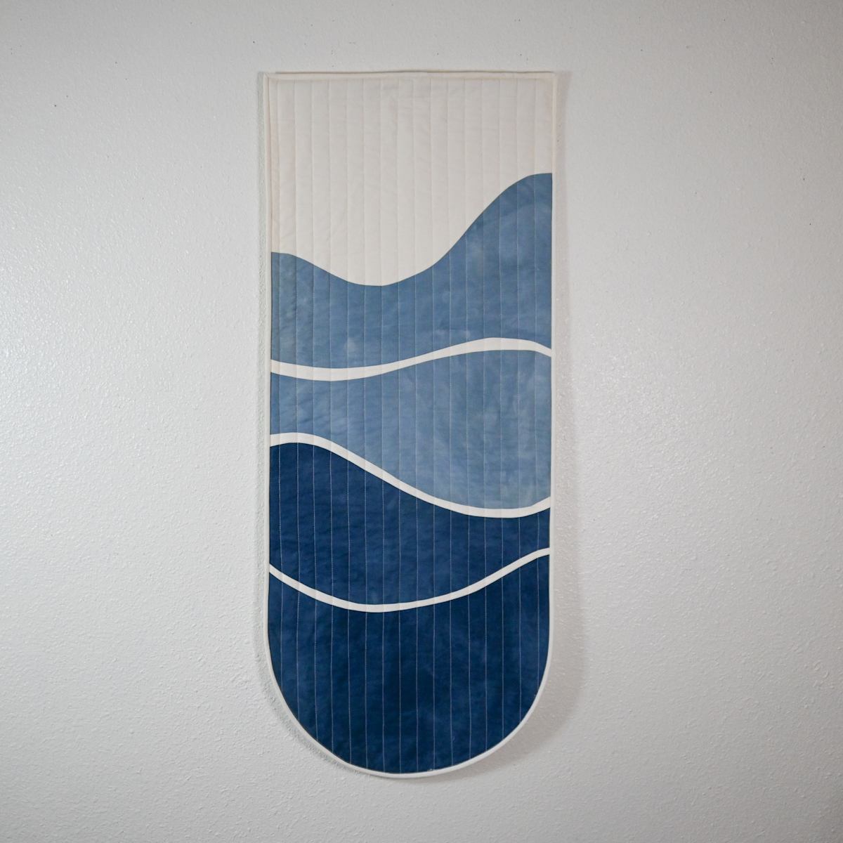 Water Element Wall Quilt by Juli R Vignola 