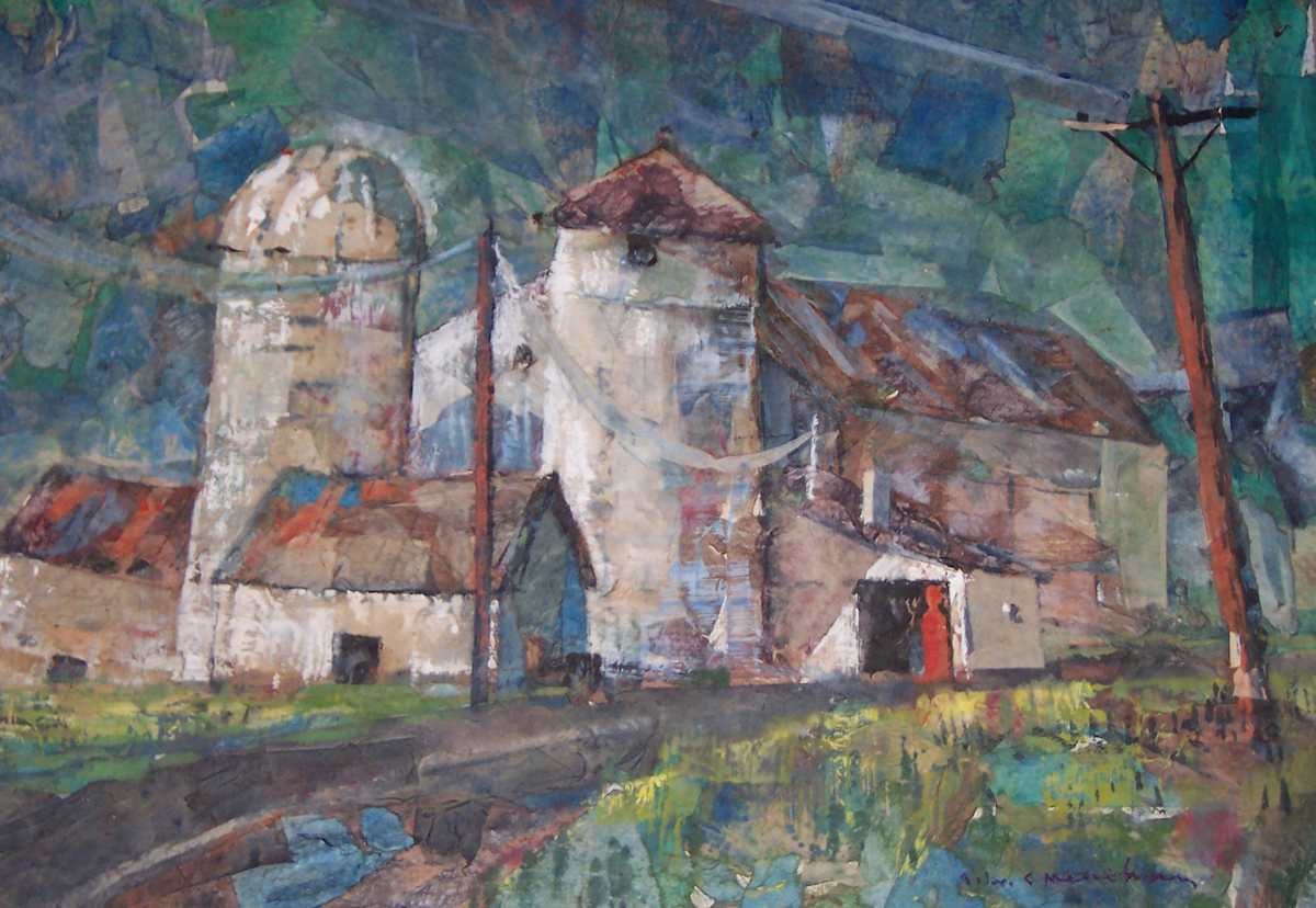 Pittsford Barn by John C. Menihan, Image 1.