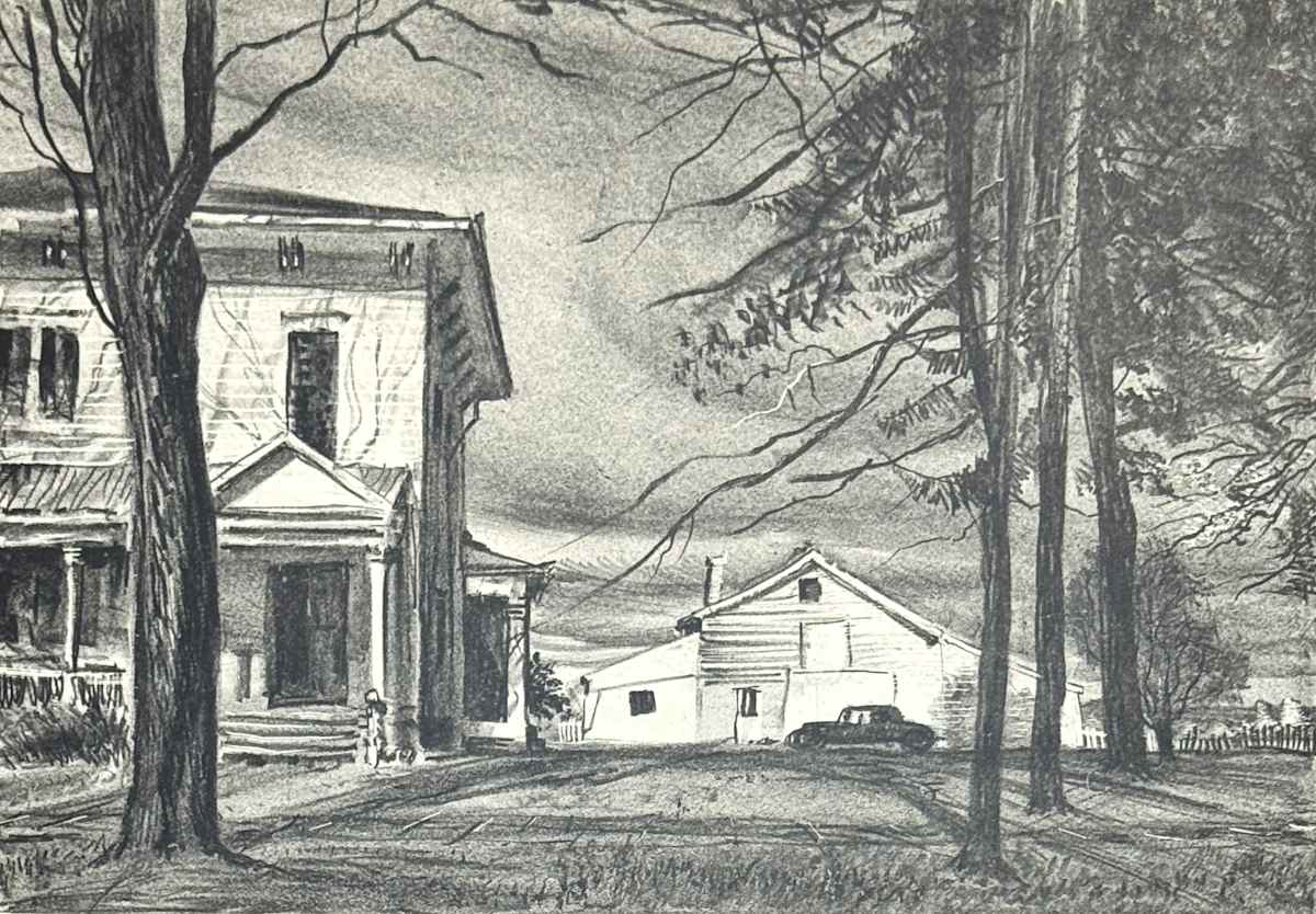 East Side Homestead - 1938 by John C. Menihan 