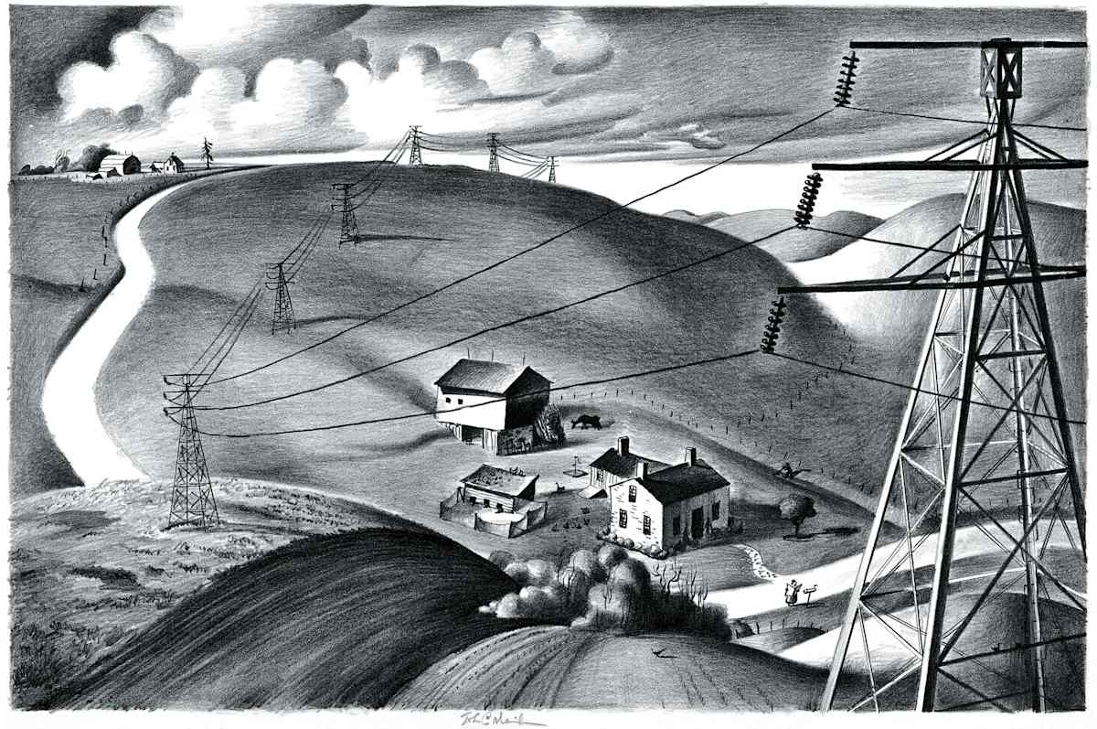 **Power Lines** by John C. Menihan, Image 1.