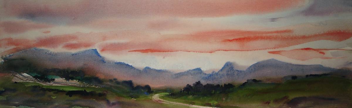 Road Into Ouray by John C. Menihan 