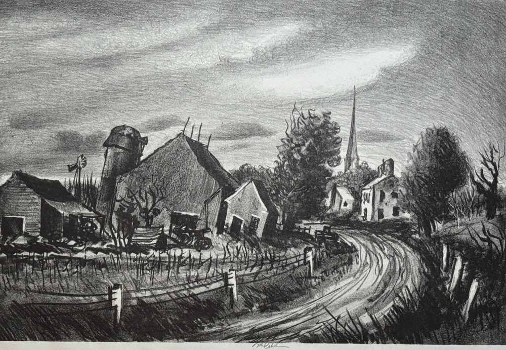 Village Road by John C. Menihan, Image 1.