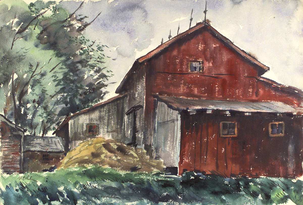 Red Barn by John C. Menihan, Image 1.