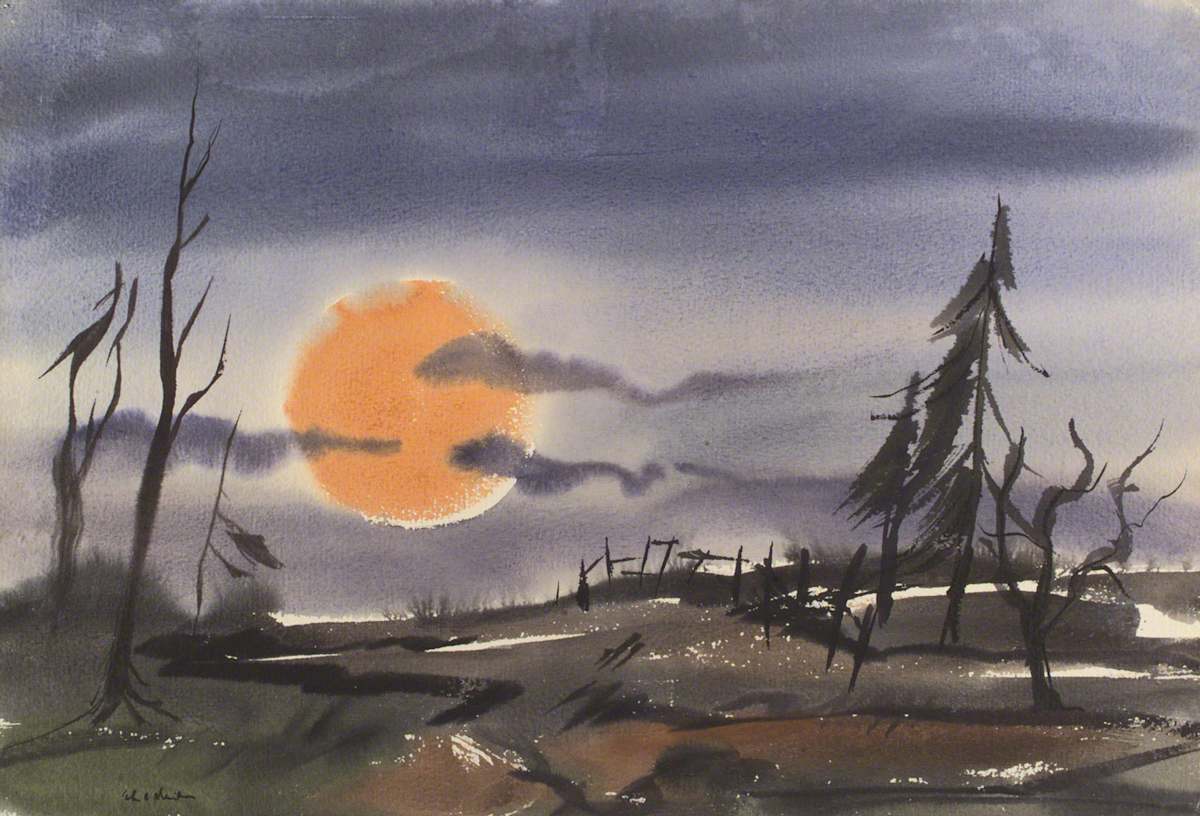 Sunset by John C. Menihan 