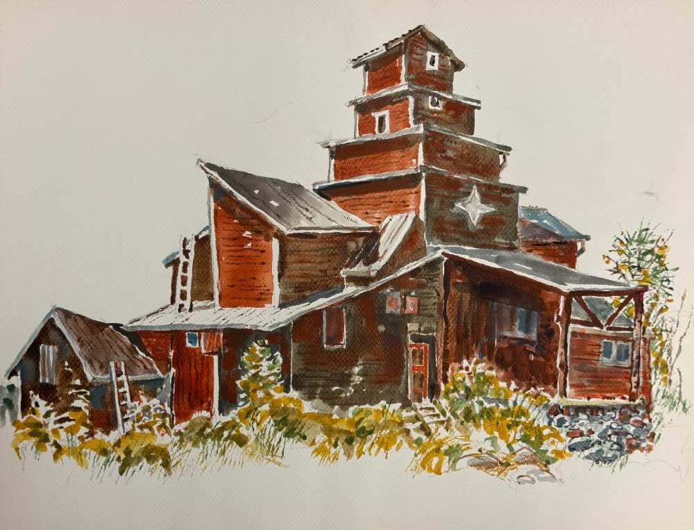 Red Tower Barn by JOHN C. MENIHAN, Image 1.