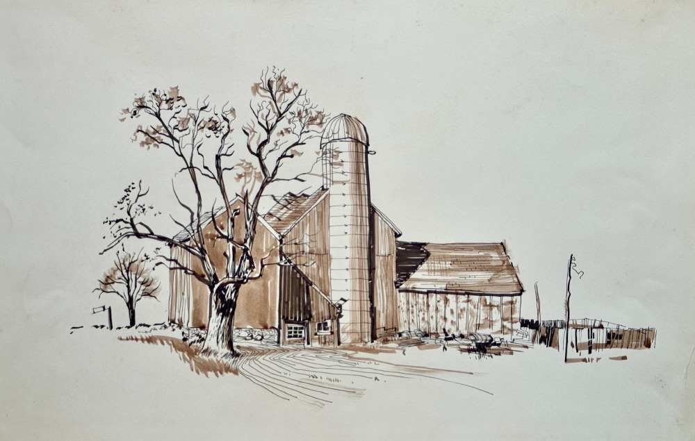 Barn in Farmington by John C. Menihan, Image 1.