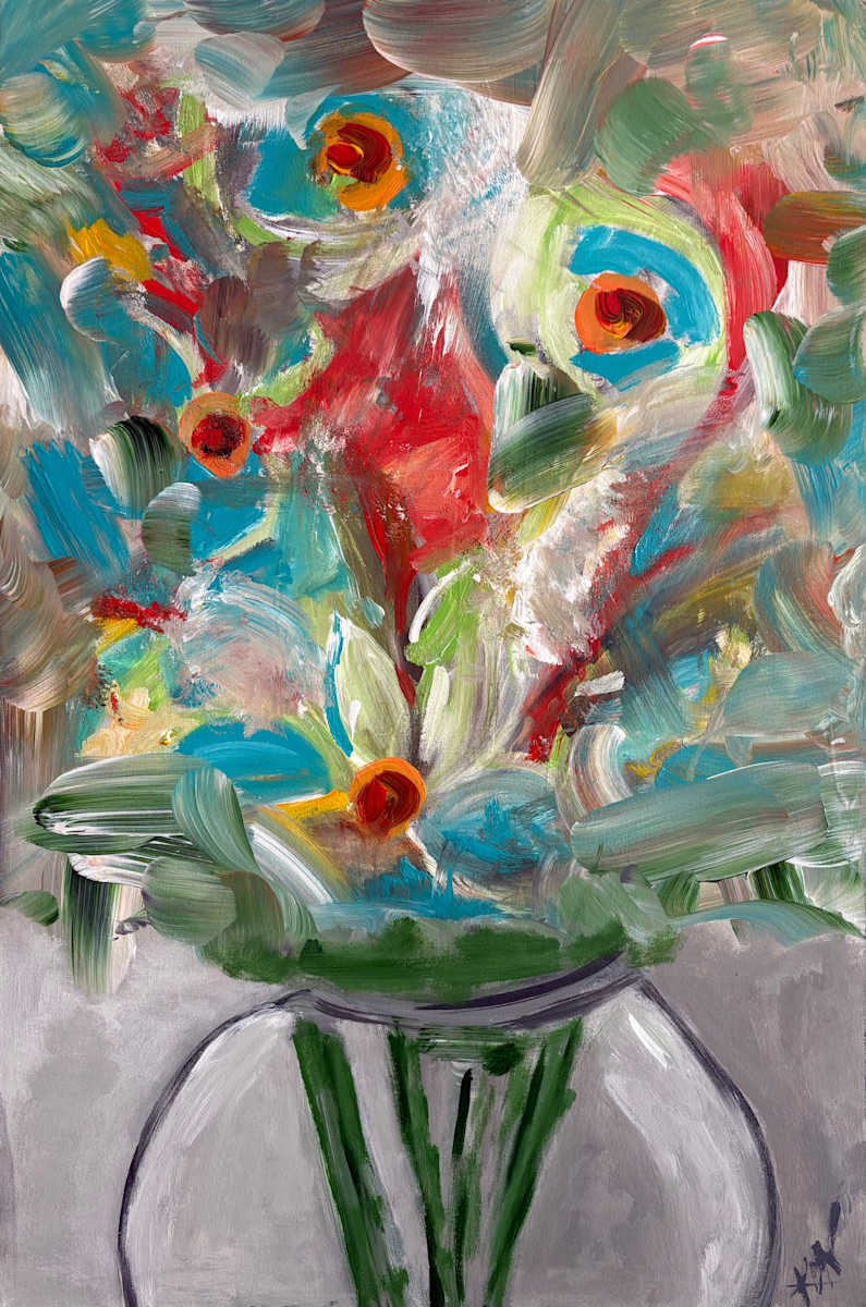 A Floral Fusion by kennethrayart.Inc, Image 1.