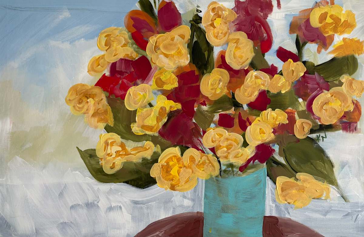 Dancing Blossoms by Kenneth Newsom 