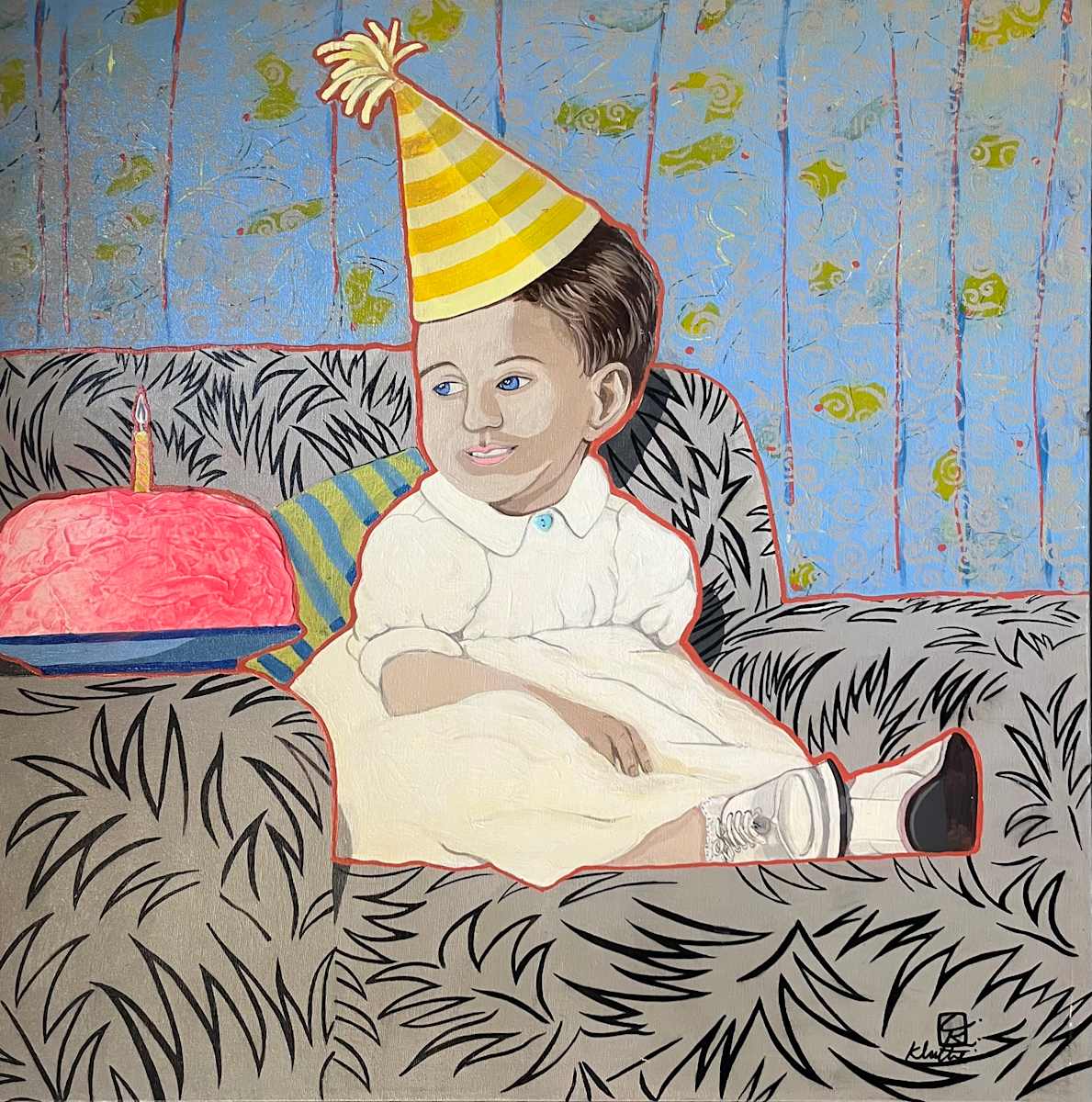 FIRST BIRTHDAY by CATHY KLUTHE 