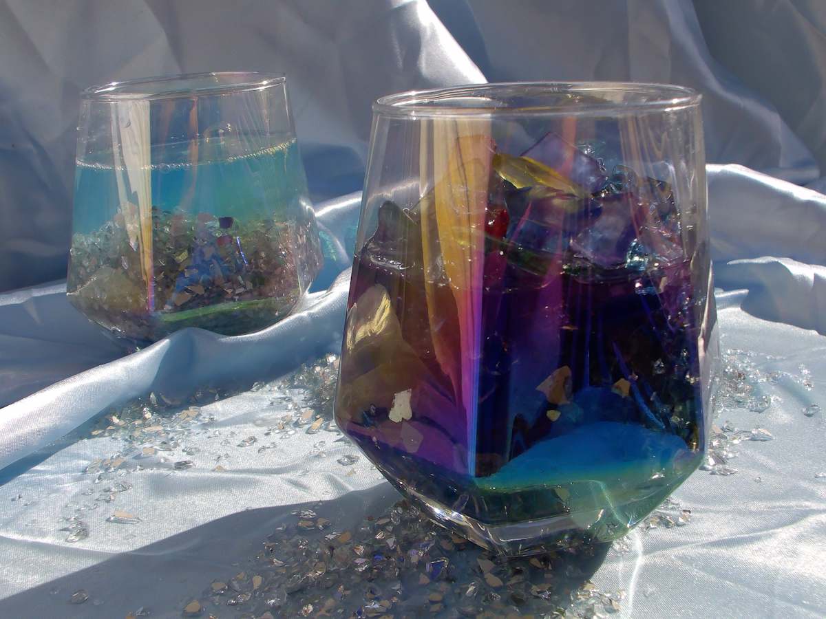 Enchanted Chalices Series 3 (unedited photography, limited edition of 3, displayed in a silver frame) by Michael Hanna 